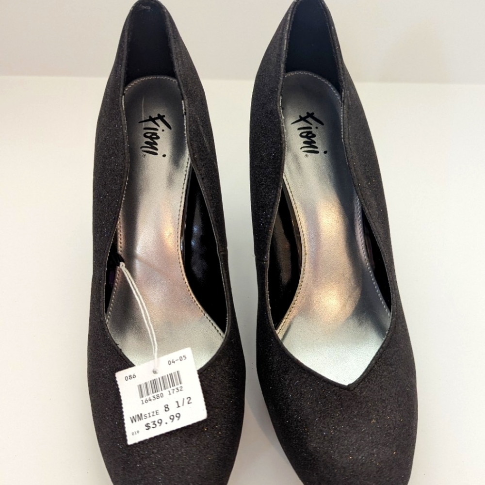 Black Fioni Heels 8 1/2